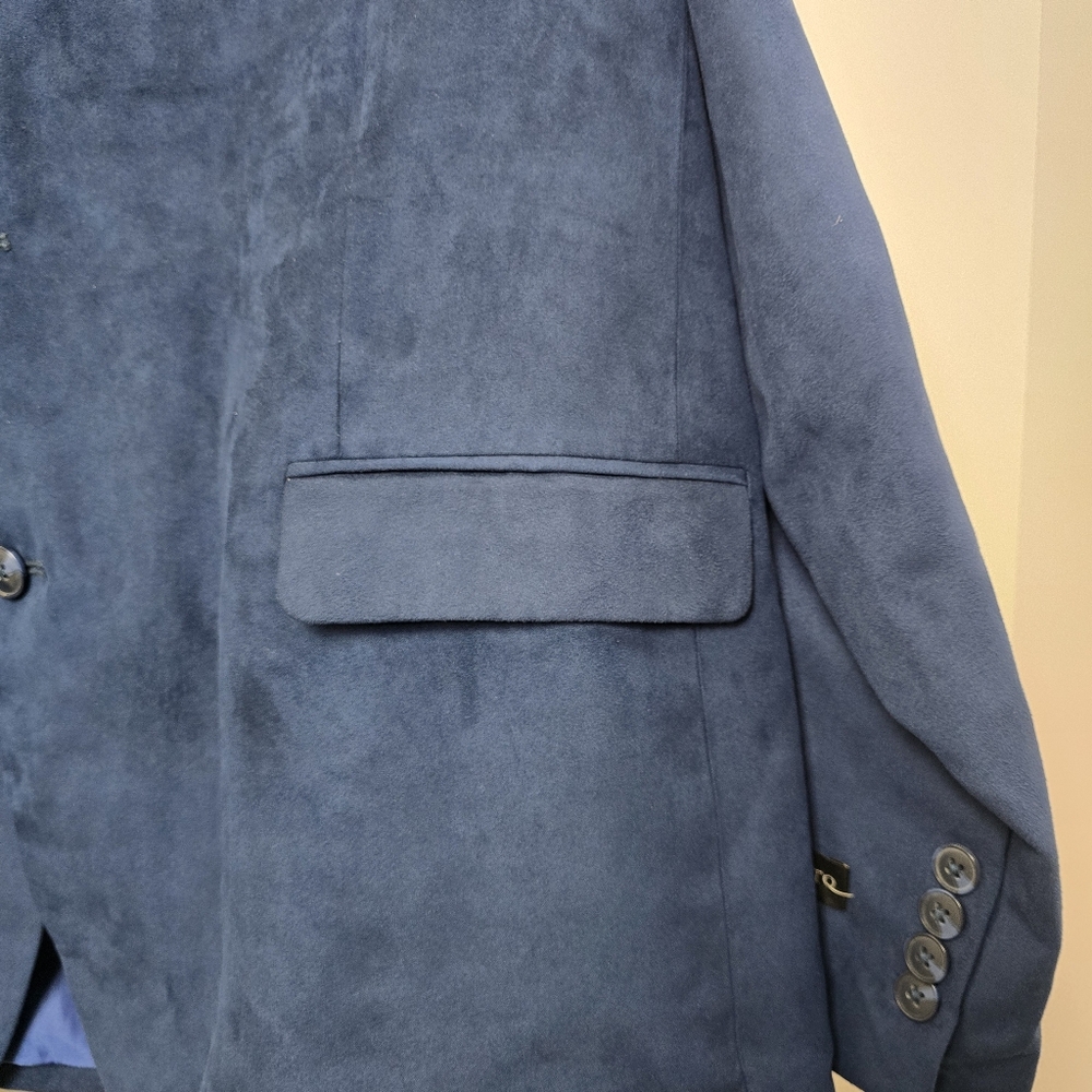 Vince Camuto Men's Deep Blue NWT Contemporary Sport Coat, Sz XL (PTP 22") - Picture 5 of 10
